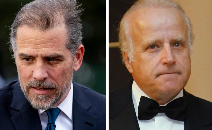 Hunter y James Biden negocios familiares de Biden