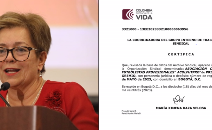 Reconocen como sindicato a la Asociación de Futbolistas Profesionales sindicato