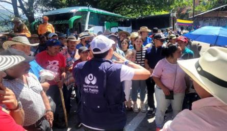 Bloqueos, marchas y paros