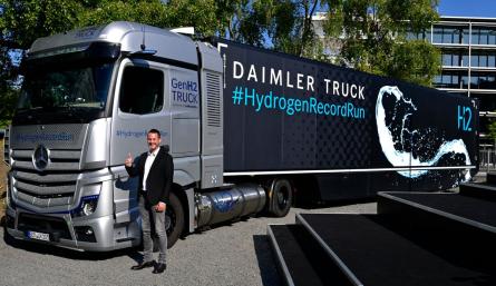 Camión a hidrógeno