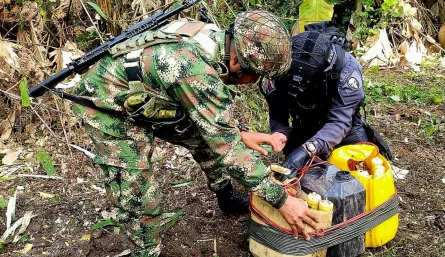 Desactivan minas antipersona