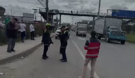 Levantan bloqueos en ambos sentidos de la Calle 13 en Bogotá