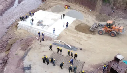 Obras en sector El Tarrita