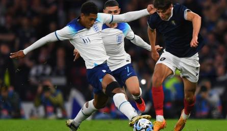 Inglaterra vence a Escocia