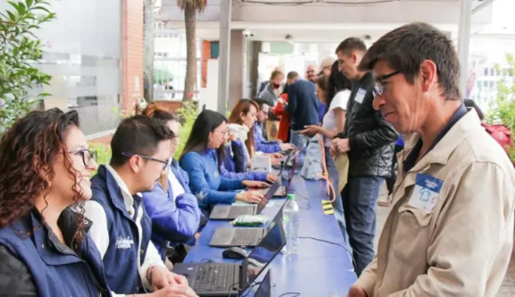 Feria de empleo en Bogotá