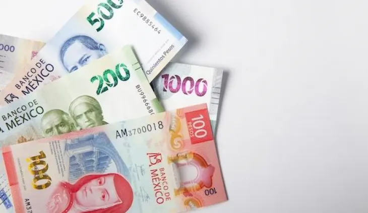 Billetes de pesos mexicanos