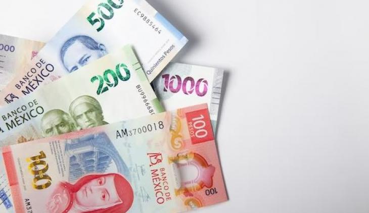 Billetes de pesos mexicanos