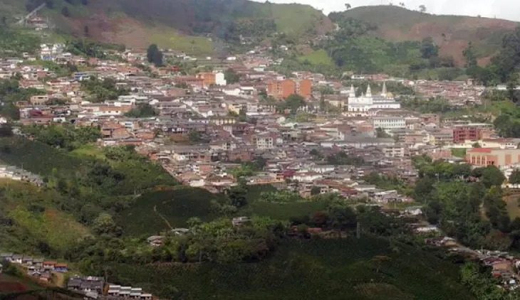 Panorámica de Betulia, Antioquia