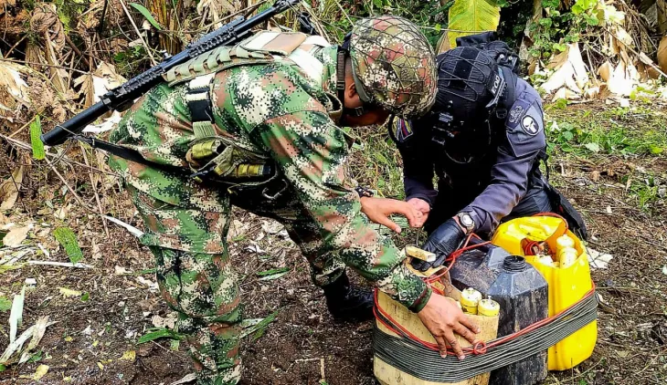 Desactivan minas antipersona