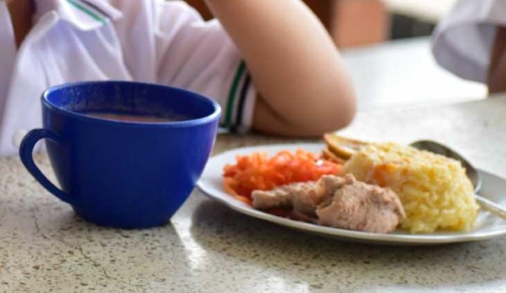 comida en colegios