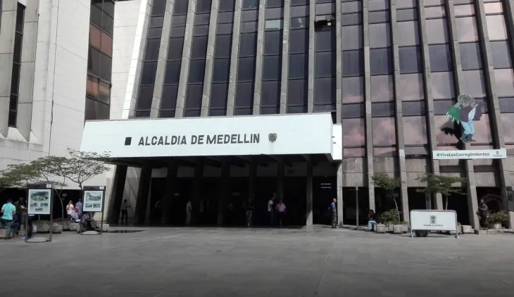 Fachada Alcaldía de Medellín 
