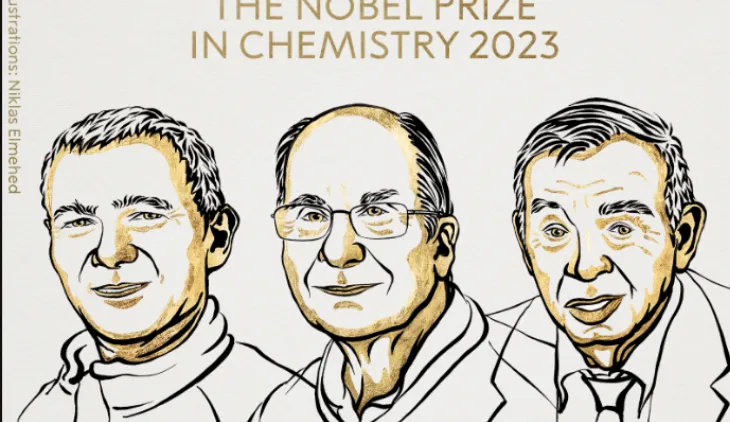 Moungi Bawendi, Louis Brus y Alexei Ekimov 